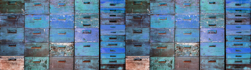 Beekeeper beekeeping background banner panorama wallpaper - Abstract wall texture made of many old...