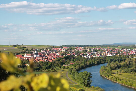Dettelbach a franconian village in Germany