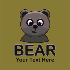 bear head for your logo 