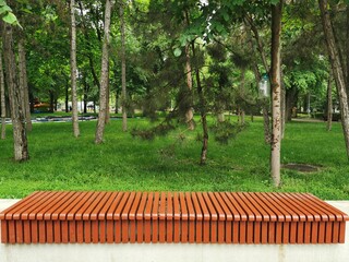 bench in the park