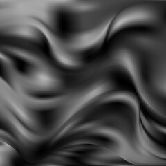 Black 3d fabric. Abstract background. Design element. eps 10