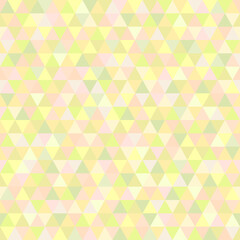 Seamless triangle pattern. Abstract geometric wallpaper of the surface. Cute background. Light colors. Print for polygraphy, posters, t-shirts and textiles. Beautiful texture. Doodle for design
