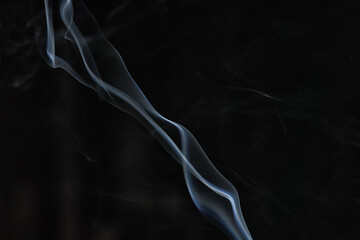 texture smoke black background, bract air waves fog