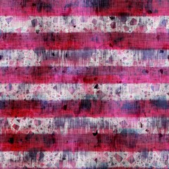 Fancy ornate fuchsia stripe seamless pattern for print. High quality illustration. Expensive looking stripe pattern. Fashionable stylish trendy look. Classy surface design for fashion or interiors.