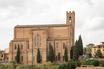 Church of St. Dominic. Siena.