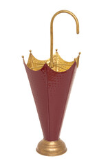 Midcentury Red Italian Umbrella Stand