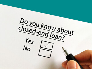 Questionnaire about account
