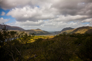 Spring landscape in the lands of Ireland