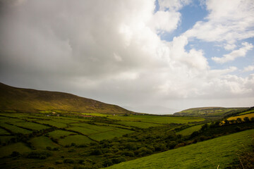 Spring landscape in the lands of Ireland