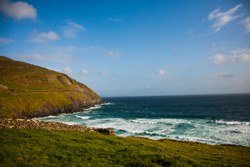 Fototapeta na wymiar Spring landscape in the lands of Ireland