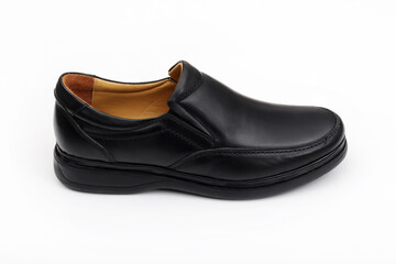 Classic black  leather men's shoes
