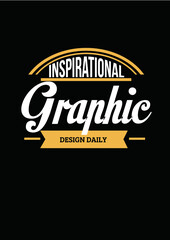Fototapeta na wymiar Inspirational Graphic Design Daily