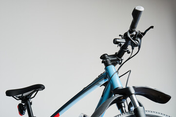 New bicycle with accessories