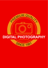 Premium Quality Digital Photography Logo