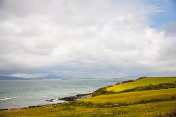 Spring landscape in the lands of Ireland