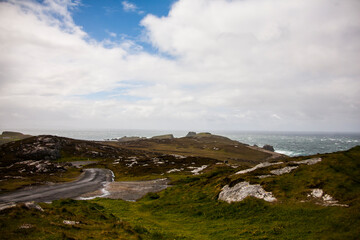 Fototapeta premium Spring landscape in the lands of Ireland