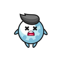the dead golf mascot character