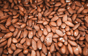 lots of dried fruits and nuts, delicious healthy food