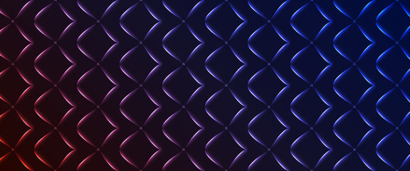 Abstract Background 3D Illustration Metal Pattern