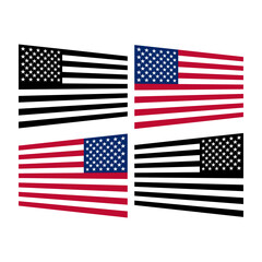 4 july independence day of USA vector image