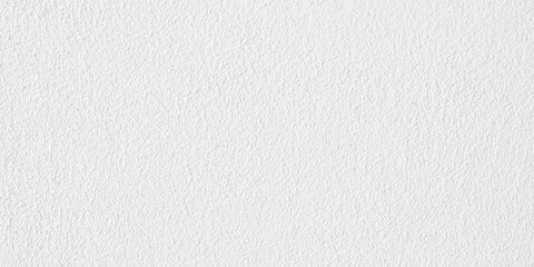 Wide white cement wall textures background and copy space for text.