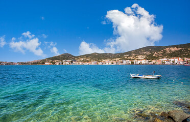 Turkey Izmir Foca, coastal city, travel photo.