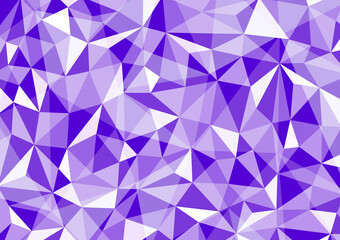 Polygonal background purple