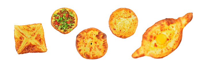 khachapuri, the cheese-loaded, bread-wrapped national dish of Georgia