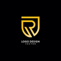R Letter Logo Design