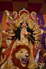 Obraz premium Bengali Durga Pooja