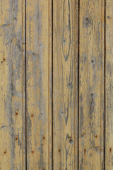 Planche de bois à la peinture craquelée	