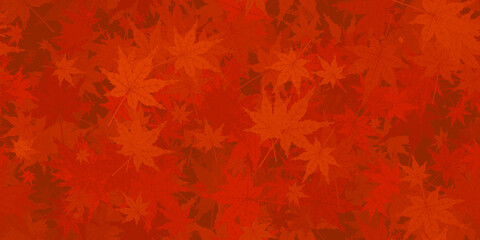 秋の紅葉背景素材シームレス