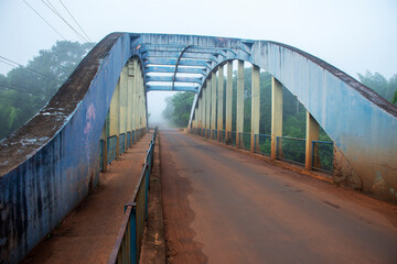 Bridge over the river Miranda in the city of Jardim - MS - Brazil