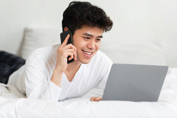 Covid-19 lockdown, social distance, remote communication and modern devices