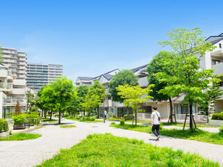 Fototapeta premium 閑静な住宅街