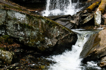 A Rocky Mountain Waterfall