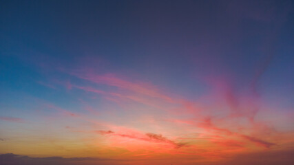 Different color edits of the original long exposure sunset sky with beautiful pastel colors taken in Tampa, Florida by Jeremy Laratro