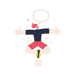 Happiness - happy people jumping in the air cheerfully