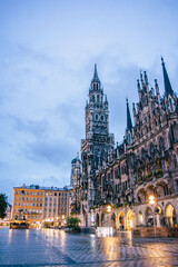 Fototapeta premium view of the city hall country