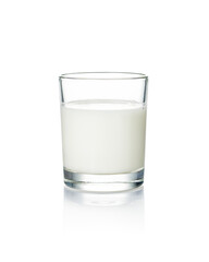 Glass of milk.