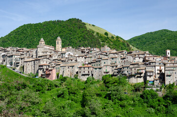 Piglio : land of the famous Italian wine "Cesanese del Piglio"