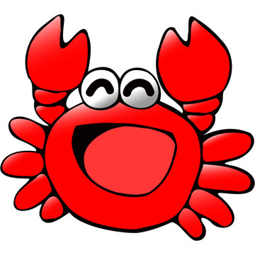red crab cartoon