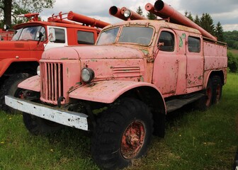 old fire truck