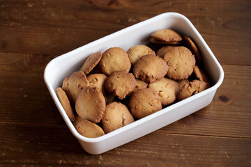 焼きたての手作りクッキー