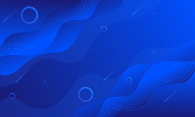 abstract blue background with waves