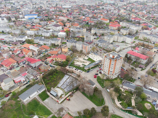 Aerial view of Mangalia, Romania