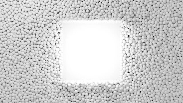 3D Animation pof thousands of particles.