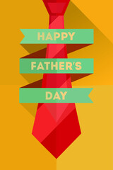 Happy fathers Day, abstract illustration