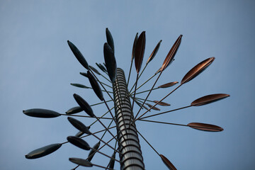 Wind-catching design.