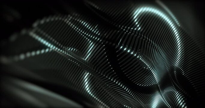 Dark Metal Pattern Abstract 4k Loop Video Background